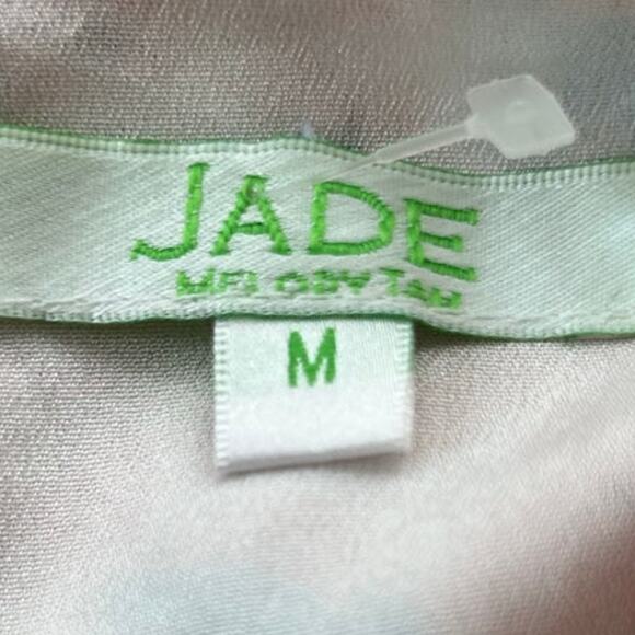 JADE MELODY TAM Beautiful Floral Maxi Dress Short Sleeve V-Neck Womens Medium XC - Picture 6 of 13